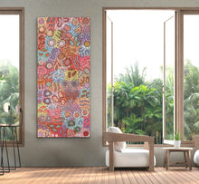 Load image into Gallery viewer, &quot;Grandmother&#39;s Country&quot; Michelle Possum Nungurrayi 203cm x 88cm

