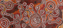 Load image into Gallery viewer, "Nguru Munu Kapi" original Aboriginal painting by Daisybell Kulyuru, 127cm x 58cm - authentic Indigenous Australian artwork
