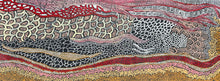 Load image into Gallery viewer, "My Country" by Julieanne Turner Nungurrayi - alternate view, original Aboriginal painting
