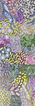 Load image into Gallery viewer, "Awelye" original Aboriginal painting by Karen Bird Ngale, 209cm x 71cm - authentic Indigenous Australian artwork
