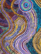 Load image into Gallery viewer, "Pututju" original Aboriginal painting by Rhoda Tjitayi, 198cm x 148cm - authentic Indigenous Australian artwork

