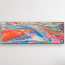 Load image into Gallery viewer, "Pantu (Salt Lake)" original Aboriginal painting by Janice Stanley, 231cm x 78cm - authentic Indigenous Australian artwork
