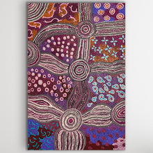 Load image into Gallery viewer, "Malilu" original Aboriginal painting by Kay Baker Tunkin, 88cm x 60cm - authentic Indigenous Australian artwork
