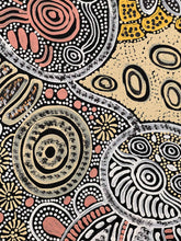 Load image into Gallery viewer, &quot;Bush Tucker&quot; Julieanne Nungurrayi Turner 76cm x 60cm
