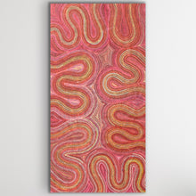 Load image into Gallery viewer, "Sand Dunes (Tali)" original Aboriginal painting by Gwenda Nungurrayi Turner, 200cm x 103cm - authentic Indigenous Australian artwork
