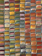 Load image into Gallery viewer, &quot;Bush Medicine Trees&quot; Bernadine Johnson Kemarre 182cm x 122cm
