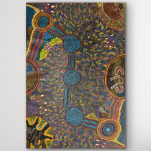 Load image into Gallery viewer, "Piltati Tjukurpa" by Judy Armstrong - detail view of Aboriginal painting, 147cm x 99cm
