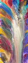 Load image into Gallery viewer, "Pantu (Salt Lake)" original Aboriginal painting by Janice Stanley, 200cm x 90cm - authentic Indigenous Australian artwork
