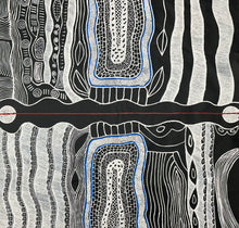 Load image into Gallery viewer, "Mina Mina Dreaming" original Aboriginal painting by Alice Granites Napanangka, 132cm x 129cm - authentic Indigenous Australian artwork
