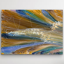 Load image into Gallery viewer, "Pantu (Salt Lake)" original Aboriginal painting by Janice Stanley, 132cm x 96cm - authentic Indigenous Australian artwork
