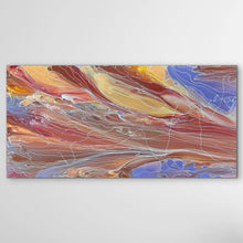 Load image into Gallery viewer, &quot;Pantu (Salt Lake)&quot; Janice Stanley 120cm x 60cm
