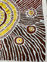 Load image into Gallery viewer, "Kapi Tjukul (Rock Holes)" original Aboriginal painting by Yaritji Heffernan, 171cm x 98cm - authentic Indigenous Australian artwork
