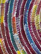 Load image into Gallery viewer, "Circle of Life" original Aboriginal painting by Bernadine Johnson Kemarre, 92cm x 89cm - authentic Indigenous Australian artwork
