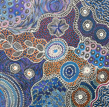 Load image into Gallery viewer, "My Country (Utopia)" Janet Golder Kngwarreye 61cm x 61cm

