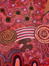 Load image into Gallery viewer, "Mamungari-nya" original Aboriginal painting by Renae Nakamarra Nelson, 199cm x 145cm - authentic Indigenous Australian artwork

