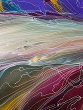 Load image into Gallery viewer, "Pantu (Salt Lake)" original Aboriginal painting by Janice Stanley, 200cm x 90cm - authentic Indigenous Australian artwork
