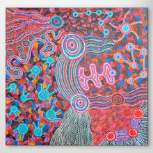 Load image into Gallery viewer, Original Aboriginal Painting "Mamungari-Nya" Renae Nakamarra Nelson 130cm x 126cm
