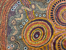 Load image into Gallery viewer, "Tjukula Munu Nguru" by Audrey Brumby - gallery view, authentic Indigenous Australian art, 110cm x 84cm
