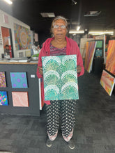 Load image into Gallery viewer, Hudson Tree of Life painting 34x44cm inspired by Warlpiri traditions
