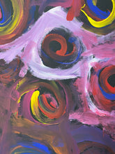 Load image into Gallery viewer, Bob Gibson Tjungurrayi with original painting "Tingari" - Aboriginal artist
