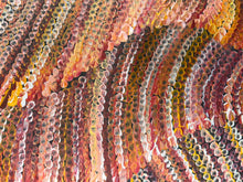 Load image into Gallery viewer, Close-up of sand dunes tali wavy patterns in earthy tones.
