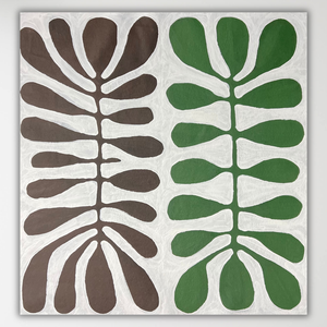"Acacia Leaves (Watiya Tjuta)" Debra Nangala McDonald 62cm x 59cm