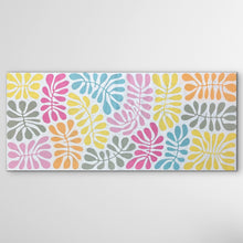 Load image into Gallery viewer, "Acacia Leaves (Watiya Tjuta)" original Aboriginal painting by Debra Nangala McDonald, 201cm x 84cm - authentic Indigenous Australian artwork
