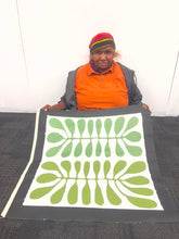 Load image into Gallery viewer, "Acacia Leaves (Watiya Tjuta)" original Aboriginal painting by Debra Nangala McDonald, 61cm x 59cm - authentic Indigenous Australian artwork
