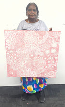 Load image into Gallery viewer, "Alhalkere" original Aboriginal painting by Janet Golder Kngwarreye, 71cm x 68cm - authentic Indigenous Australian artwork
