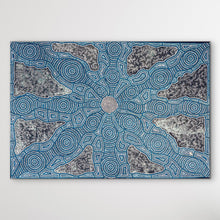 Load image into Gallery viewer, &quot;Water Dreaming&quot; Alison Daniels 102cm x 150cm
