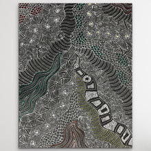 Load image into Gallery viewer, Artistic Aboriginal Canvas Artwork "My Country" Rayleen Pula Price 91cm x 70cm
