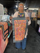 Load image into Gallery viewer, Artist photo Maureen Hudson Sand Dunes painting
