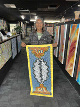 Load image into Gallery viewer, Artist photo Vivienne Kelly with her painting
