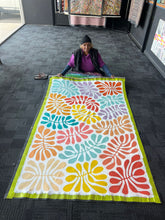 Load image into Gallery viewer, "Bended Leaves (Watiya Tjuta)" original Aboriginal painting by Debra Nangala McDonald, 183cm x 117cm - authentic Indigenous Australian artwork
