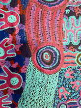 Load image into Gallery viewer, Colorful Indigenous art with intricate patterns and vibrant colors
