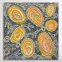 Load image into Gallery viewer, "Seven Sisters" Pollyanne Smith Tjungkaya 60cm x 59cm Authentic dot painting from Art by Farquhar
