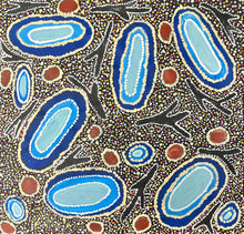 Load image into Gallery viewer, Authentic aboriginal "Seven Sisters" Pollyanne Smith Tjungkaya 60cm x 59cm
