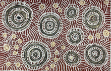 Load image into Gallery viewer, Authentic Australian Aboriginal artwork Kapi Tjukul Rock Holes painted by Yaritji Heffernan

