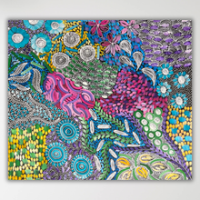 Load image into Gallery viewer, "Awelye" Karen Bird Ngale 99cm x 88cm
