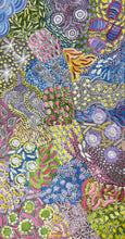 Load image into Gallery viewer, "Awelye" original Aboriginal painting by Karen Bird Ngale, 146cm x 103cm - authentic Indigenous Australian artwork
