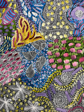 Load image into Gallery viewer, "Awelye" original Aboriginal painting by Karen Bird Ngale, 146cm x 103cm - authentic Indigenous Australian artwork

