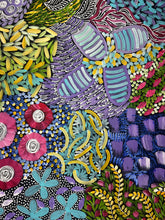 Load image into Gallery viewer, "Awelye" original Aboriginal painting by Karen Bird Ngale, 193cm x 104cm - authentic Indigenous Australian artwork
