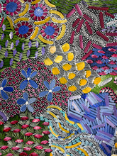 Load image into Gallery viewer, "Awelye" original Aboriginal painting by Karen Bird Ngale, 193cm x 104cm - authentic Indigenous Australian artwork
