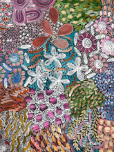 Load image into Gallery viewer, "Awelye" by Karen Bird Ngale - alternate close-up detail, original Aboriginal painting
