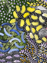 Load image into Gallery viewer, "Awelye" original Aboriginal painting by Karen Bird Ngale, 209cm x 71cm - authentic Indigenous Australian artwork
