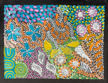 Load image into Gallery viewer, "Awelye" Karen Bird Ngale 55cm x 40cm with borders
