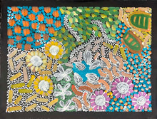 Load image into Gallery viewer, "Awelye" Karen Bird Ngale 55cm x 40cm with borders
