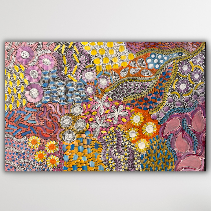 Awelye Karen Bird Ngale origianl painting. 