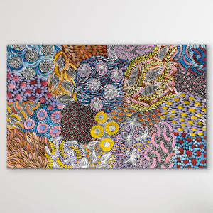 "Awelye" Karen Bird Ngale 154cm x 95cm