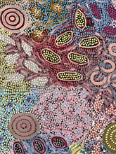 Load image into Gallery viewer, "Grandmother's Country" original Aboriginal painting by Michelle Possum Nungurrayi, 199cm x 87cm - authentic Indigenous Australian artwork
